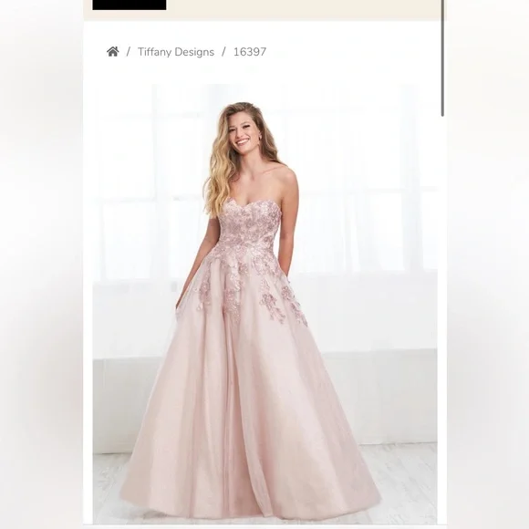 🌸 Pink Grad/Prom Dress – Excellent Condition!🌸 - Picture 1 of 8